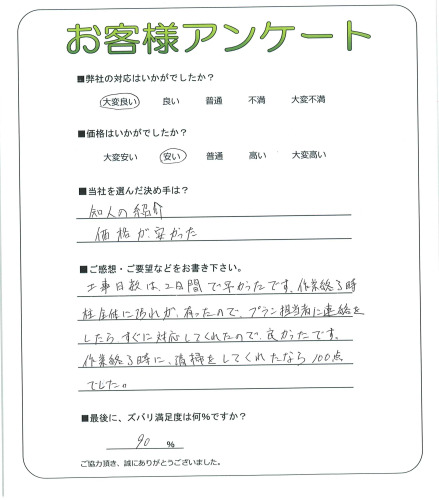千葉県茂原市　S様