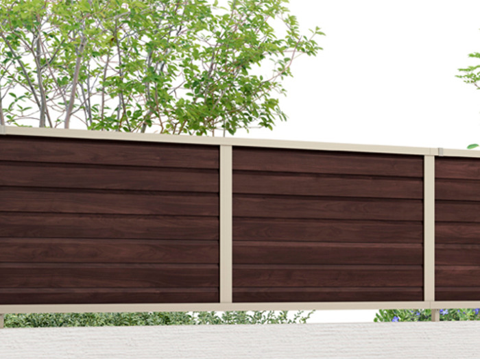 正規】LIXIL木製調AB YL2型 横ルーバー2形材 フェンスを値引45%工事販売 - 東京神奈川千葉埼玉茨城