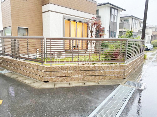 施工例画像：千葉県 流山市  塀まわりリフォーム