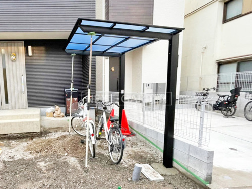 サイクルポート 自転車バイク屋根 LIXIL ネスカＦ フラット屋根