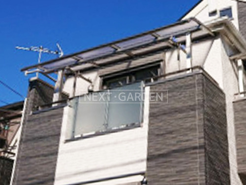 施工例画像：東京都 江戸川区  2階ベランダ屋根 オリジナル レギュラーテラス