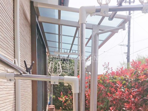 施工例画像：千葉県 酒々井町  カーポート テラス屋根