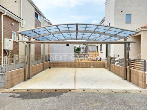 施工例画像：千葉県 若葉区  新築ベーシック セミクローズ外構