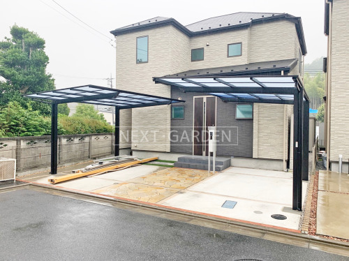 施工例画像：東京都 青梅市  カーポート 雨除け屋根