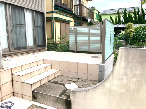 施工例画像：千葉県 美浜区  お庭のリフォーム