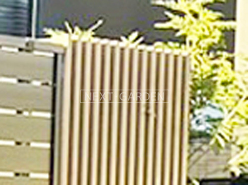 施工例画像：埼玉県 桶川市  目隠しフェンス塀
