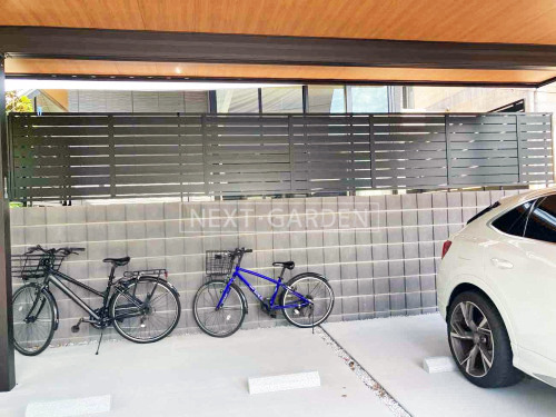 施工例画像：神奈川県 横浜市  新築シンプル オープン外構