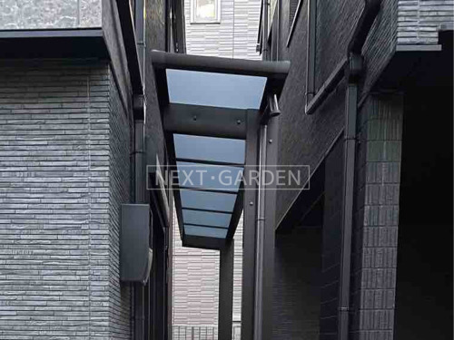 施工例画像：東京都 江戸川区  1階テラス屋根 3階ベランダ屋根